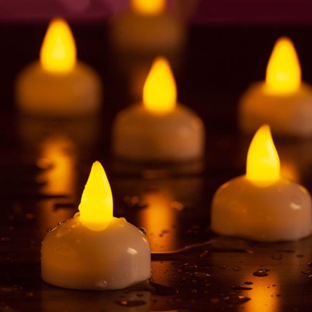 Vela Flotante LED