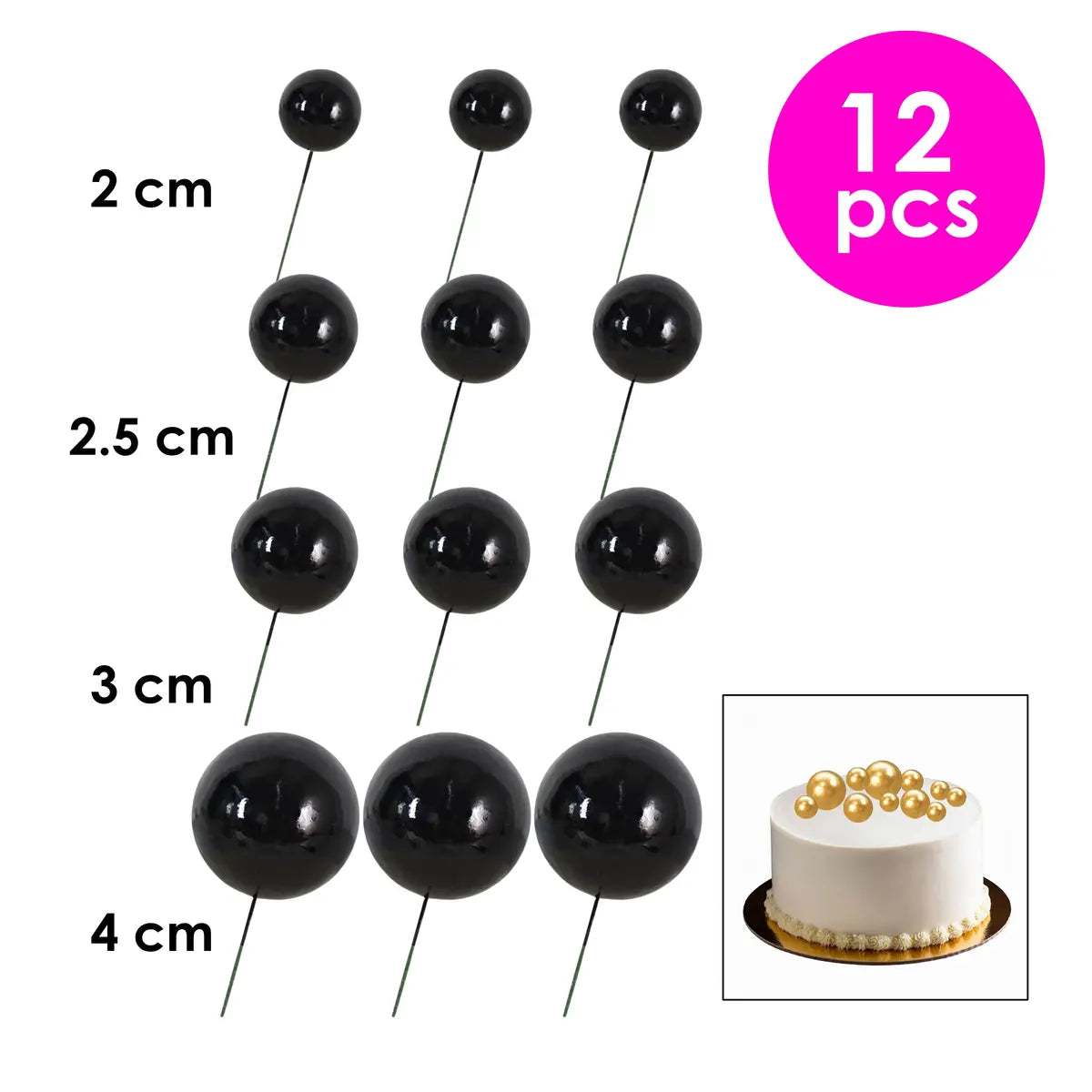 Cake Balls Toppers