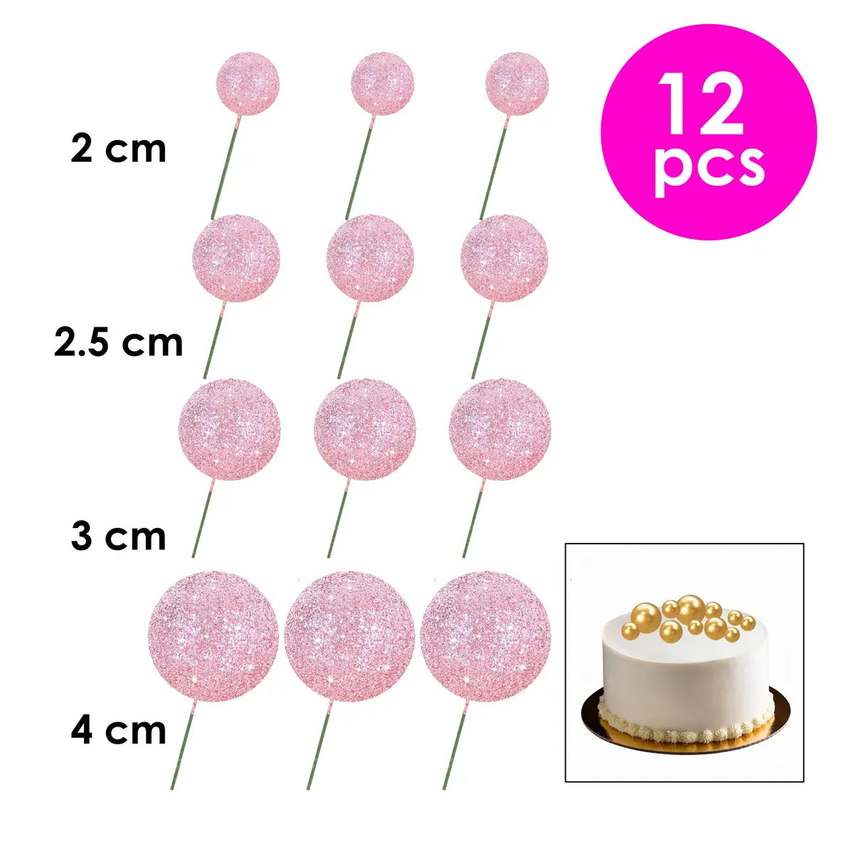 Cake Balls Toppers