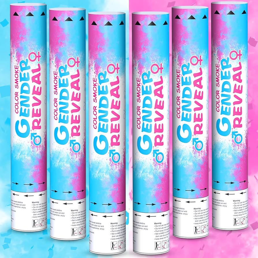 Gender Reveal Smoke Popper