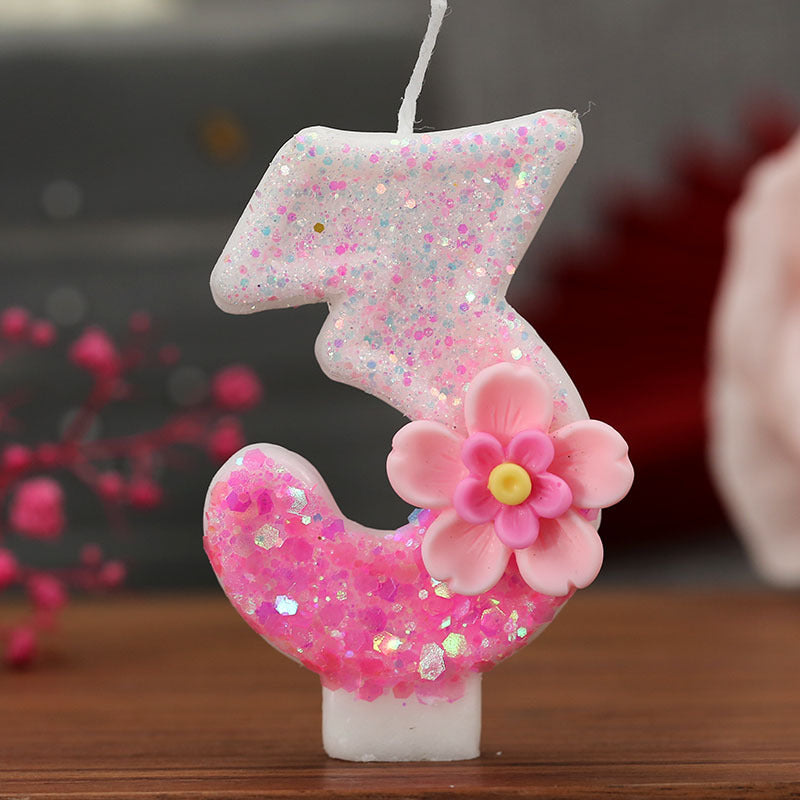 Vela Flor Pink