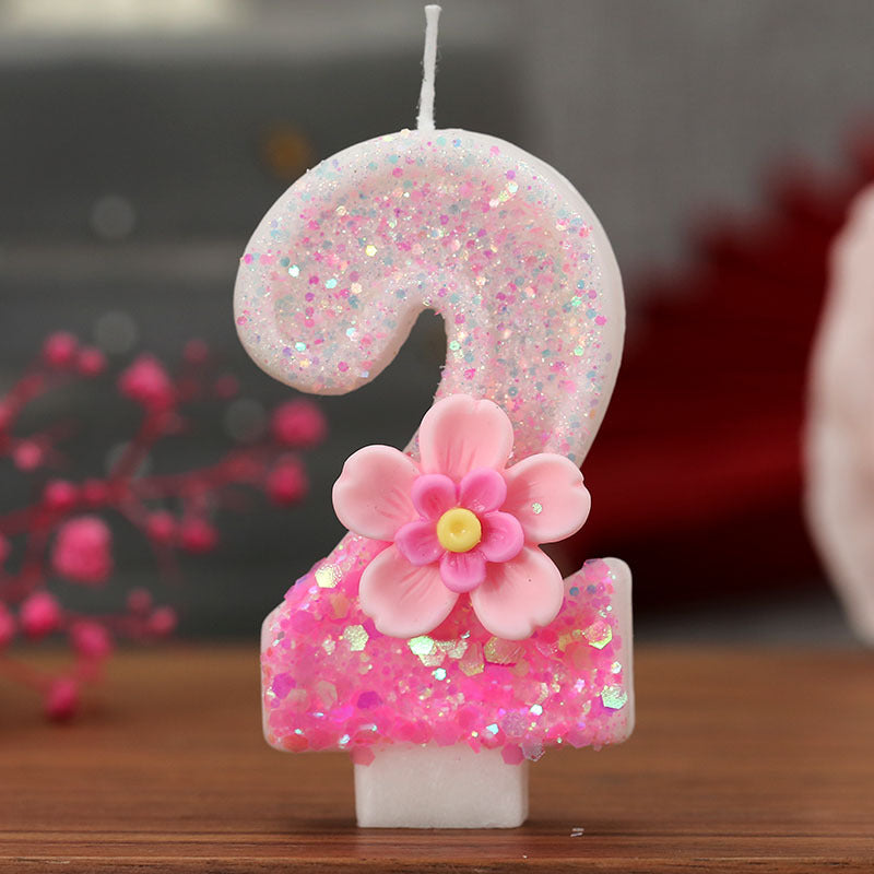 Vela Flor Pink