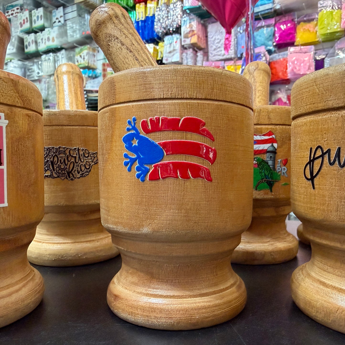 Pilón Madera Puerto Rico