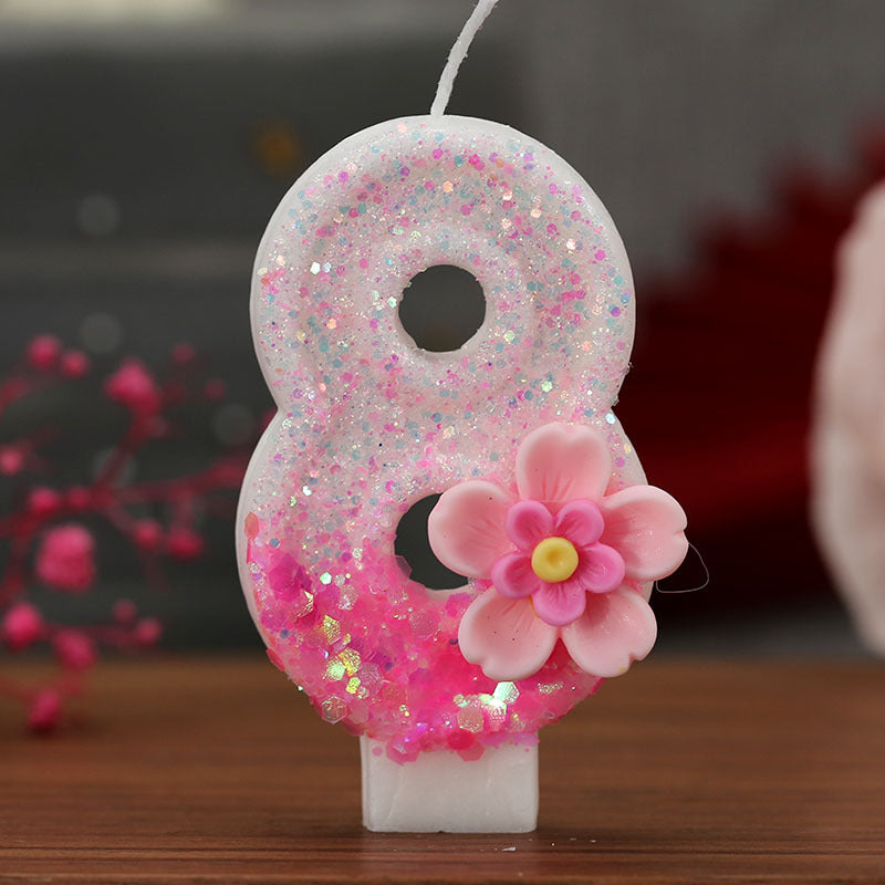 Vela Flor Pink