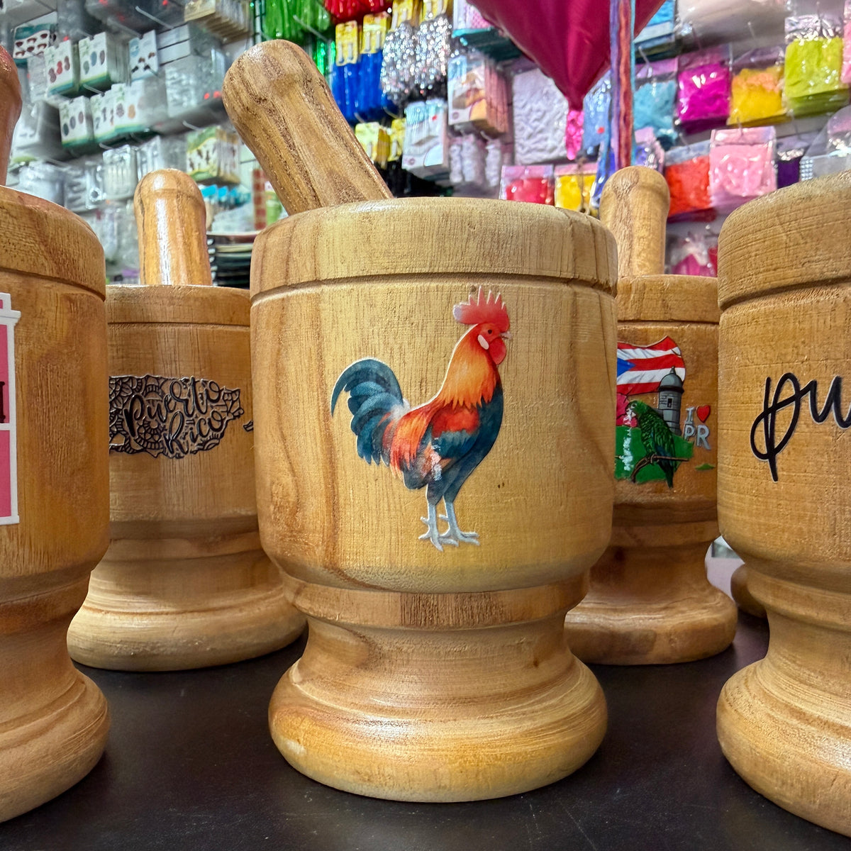 Pilón Madera Puerto Rico