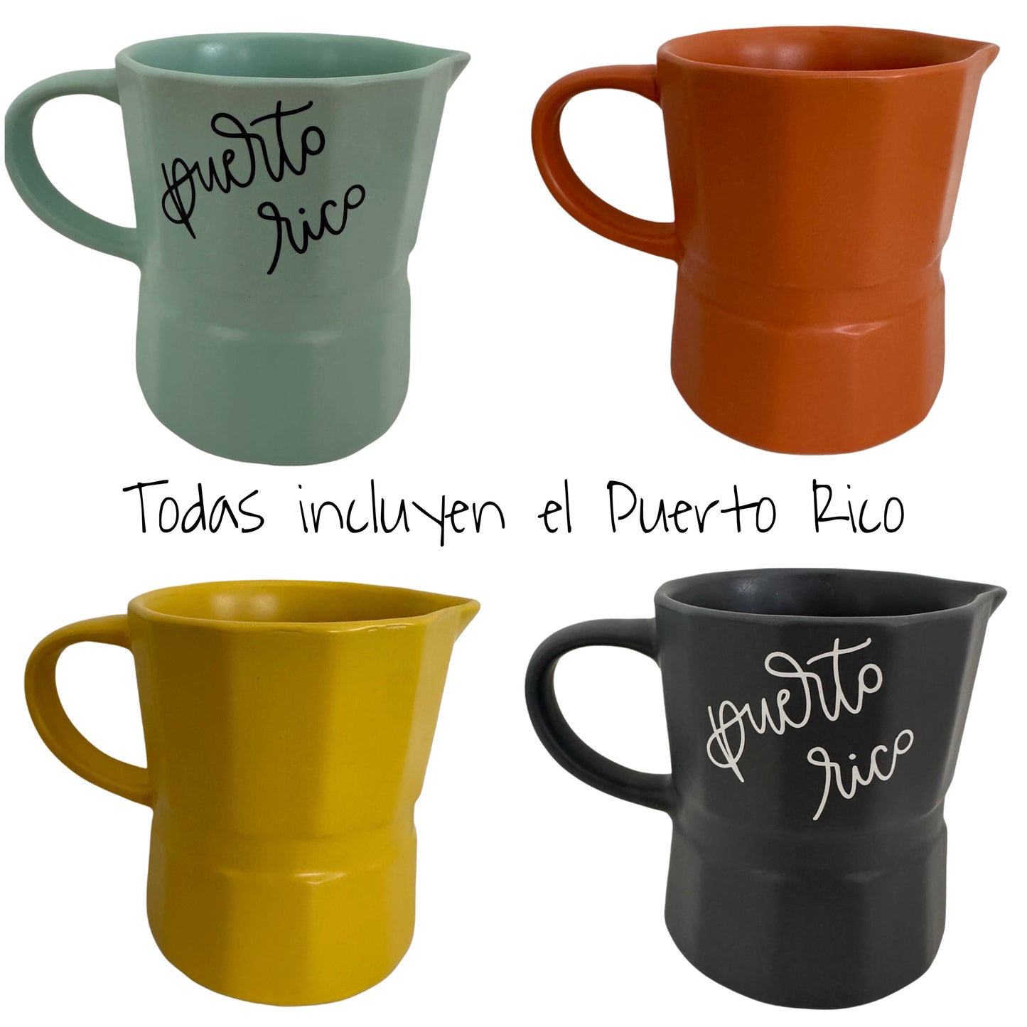 Combo 4 Tazas Grecas