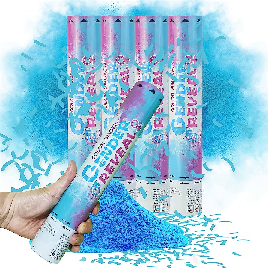 Gender Reveal Smoke Popper
