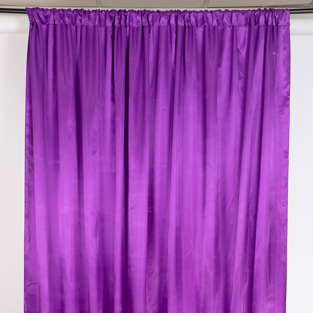 SATIN BACKDROP CURTAIN