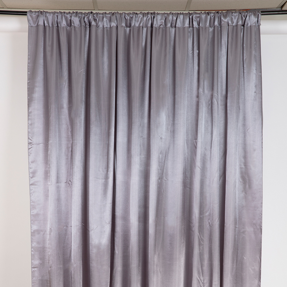 SATIN BACKDROP CURTAIN