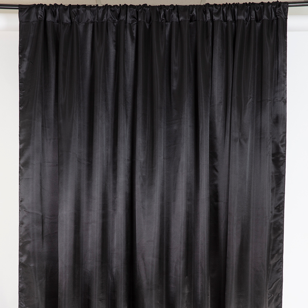 SATIN BACKDROP CURTAIN