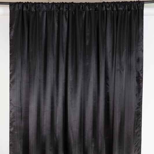 SATIN BACKDROP CURTAIN