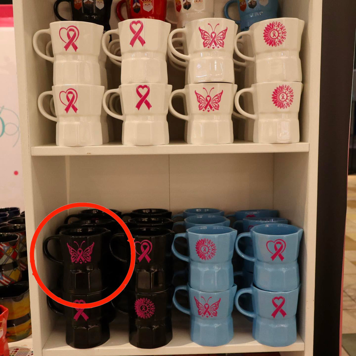 Taza Greca Cancer de Seno