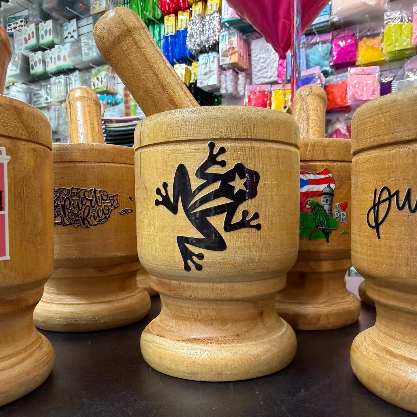 Pilón Madera Puerto Rico