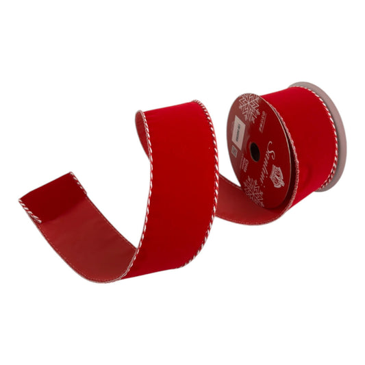 Cinta Velvet Red/White