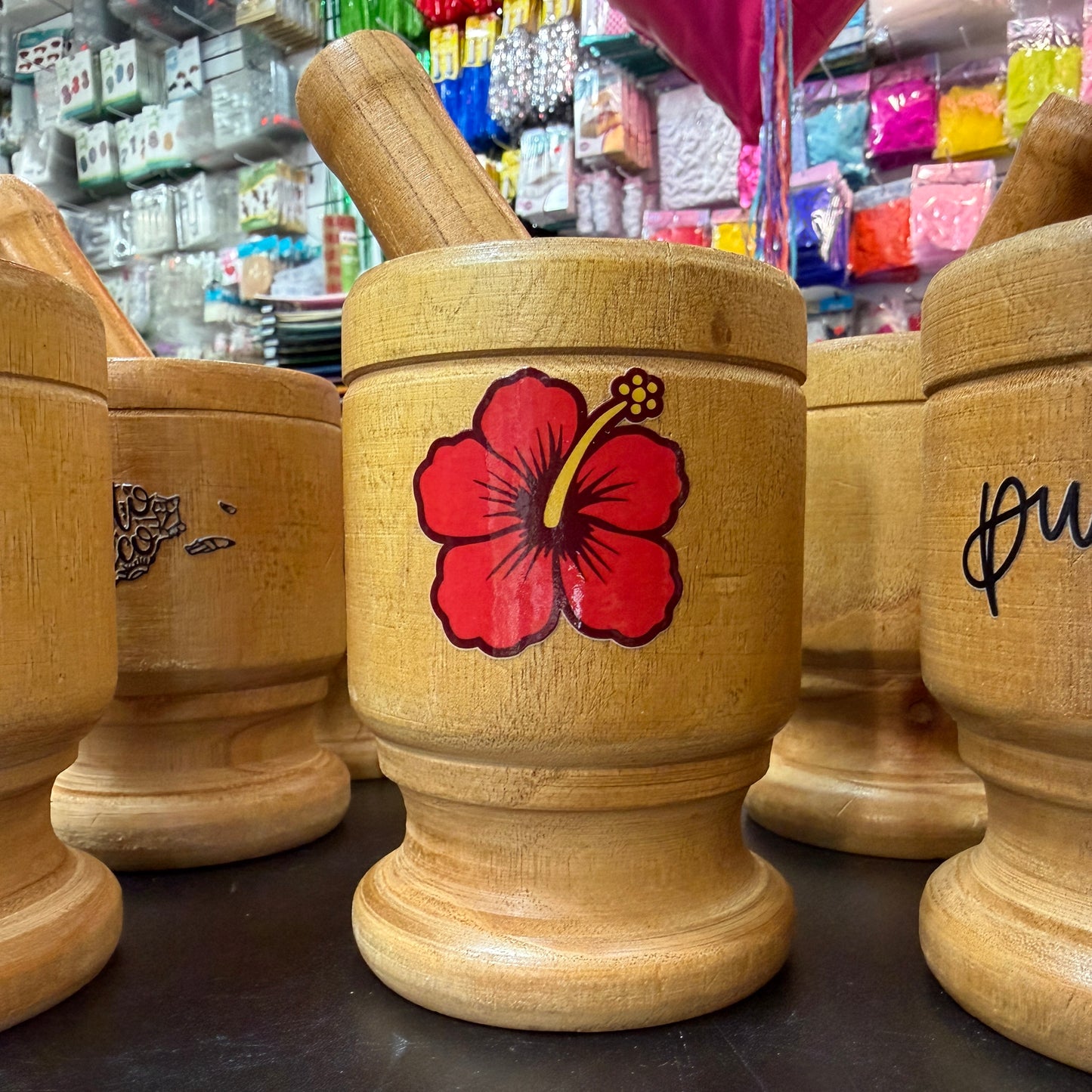 Pilón Madera Puerto Rico