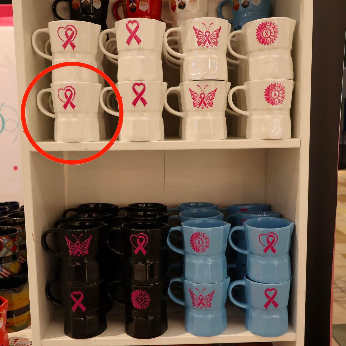 Taza Greca Cancer de Seno