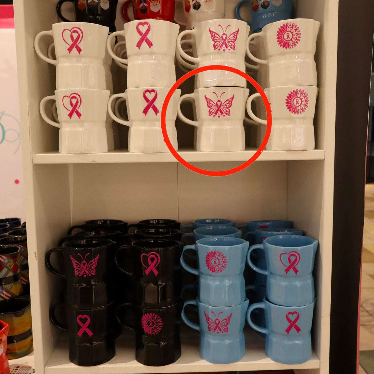 Taza Greca Cancer de Seno