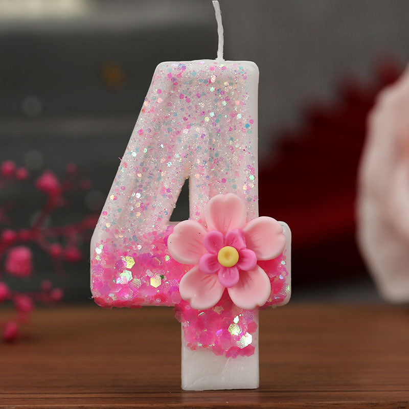 Vela Flor Pink