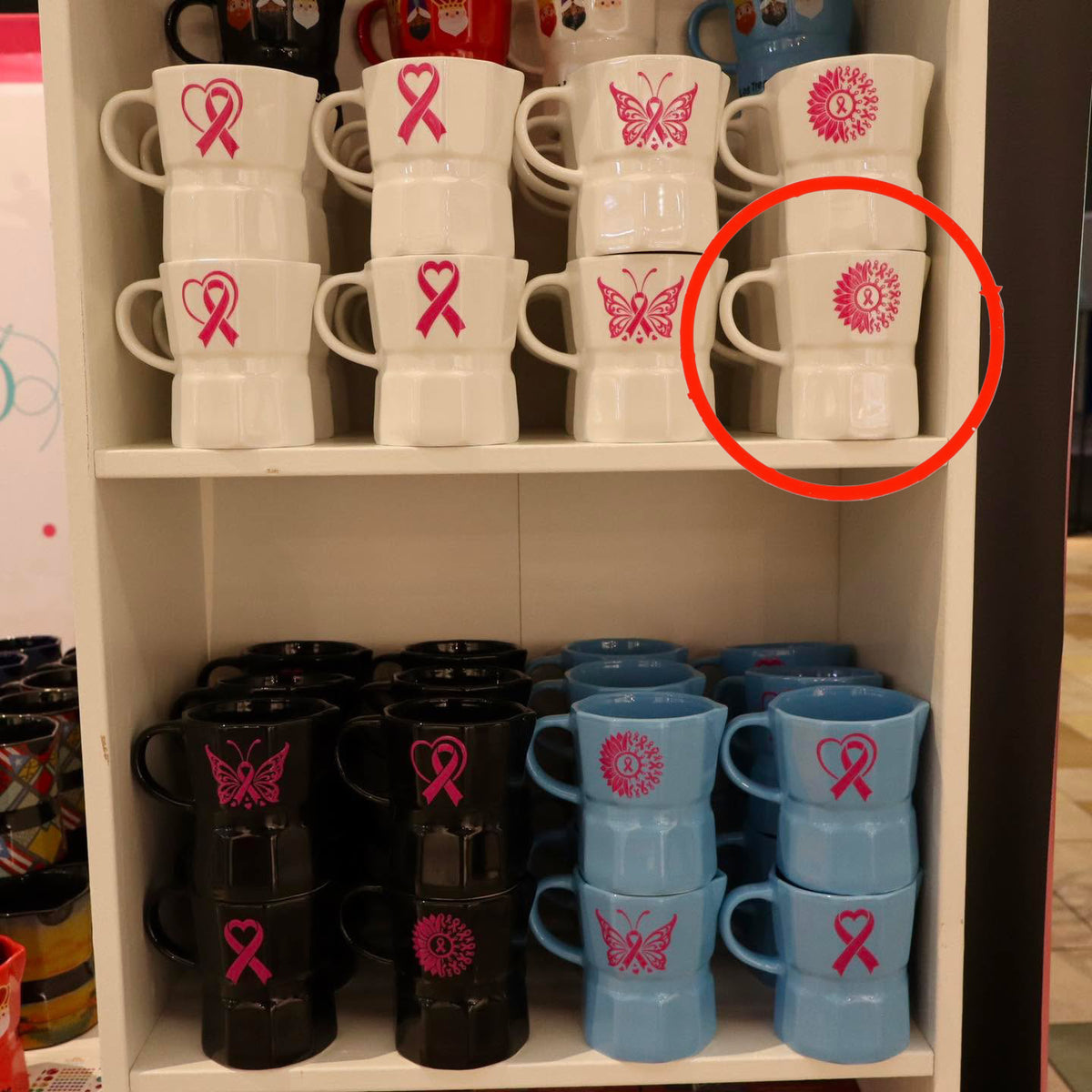 Taza Greca Cancer de Seno