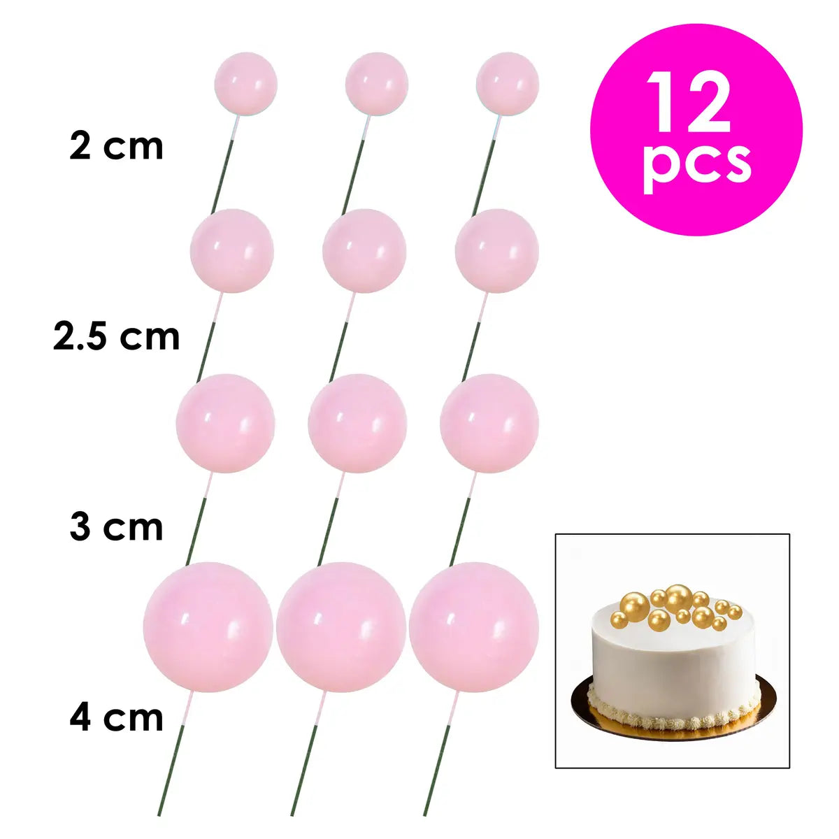 Cake Balls Toppers