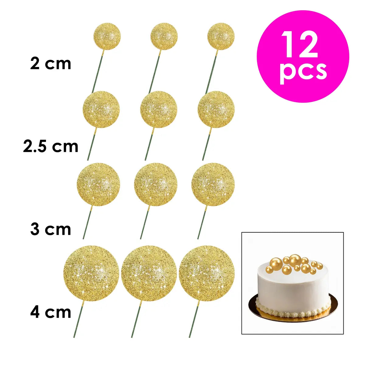 Cake Balls Toppers