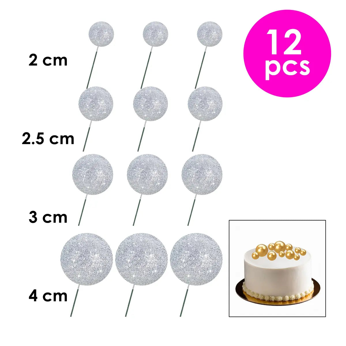 Cake Balls Toppers