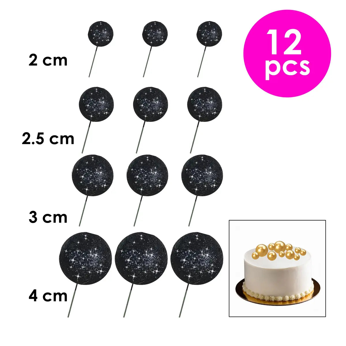 Cake Balls Toppers