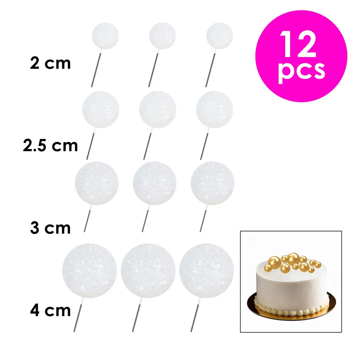 Cake Balls Toppers