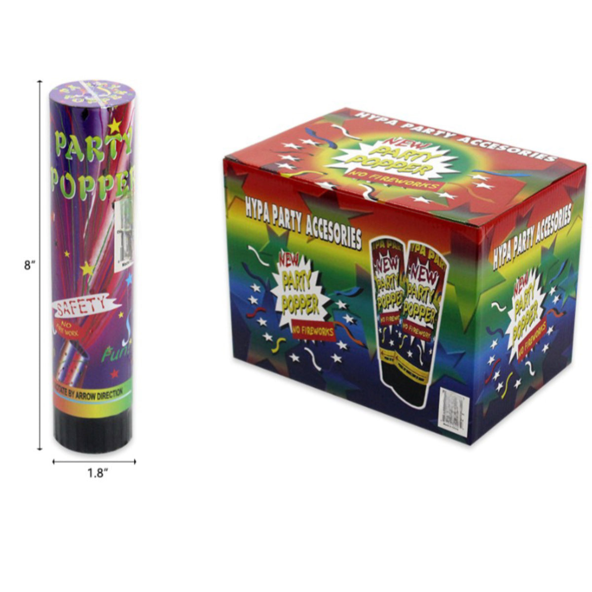 Mini Party Poper Party Popper – Wanda Pineiro Arts and Crafts