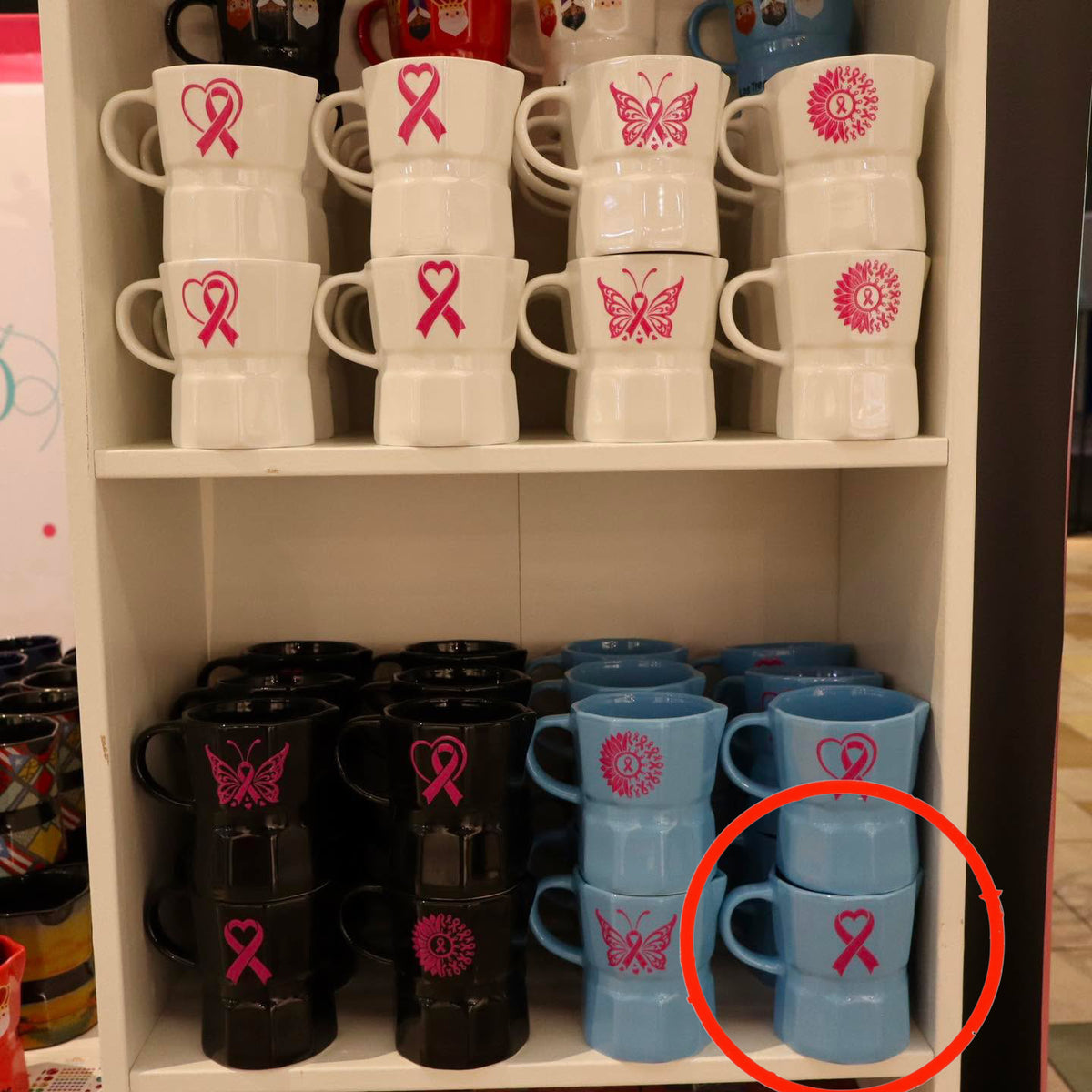 Taza Greca Cancer de Seno