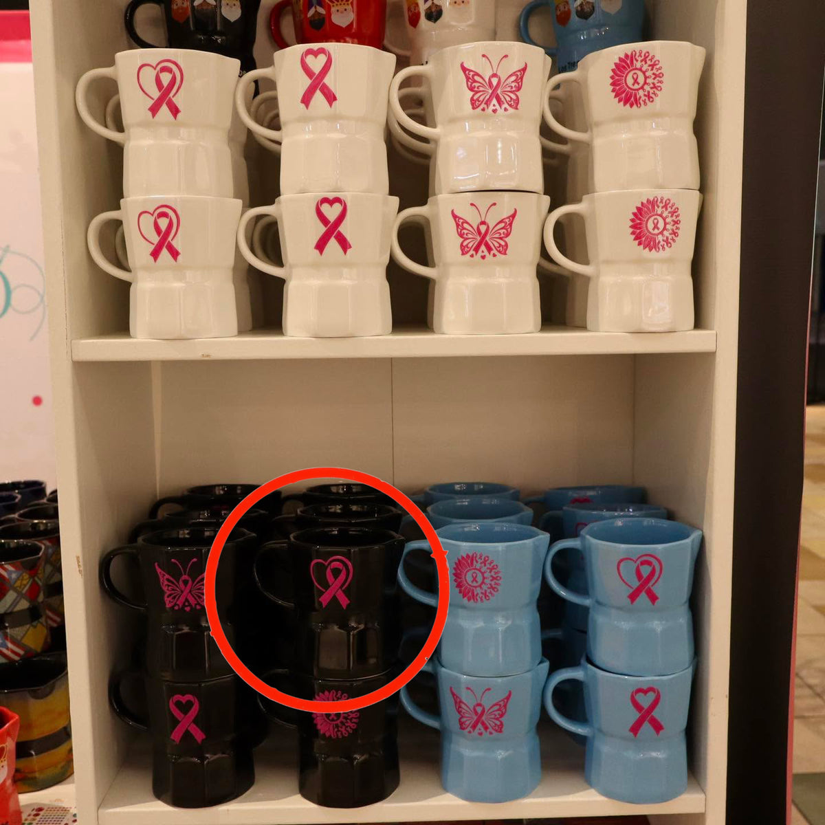 Taza Greca Cancer de Seno