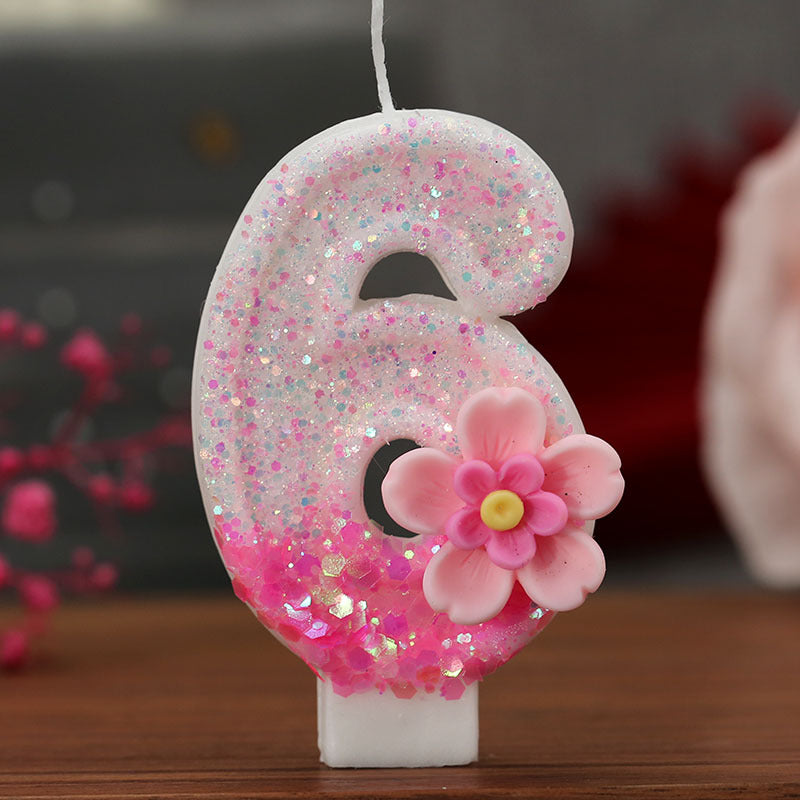 Vela Flor Pink