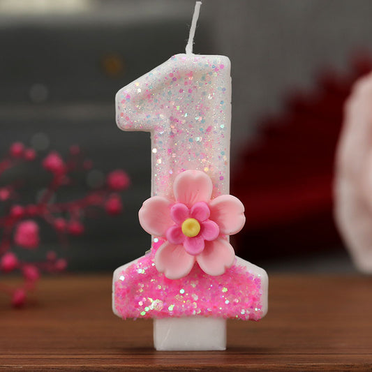 Vela Flor Pink