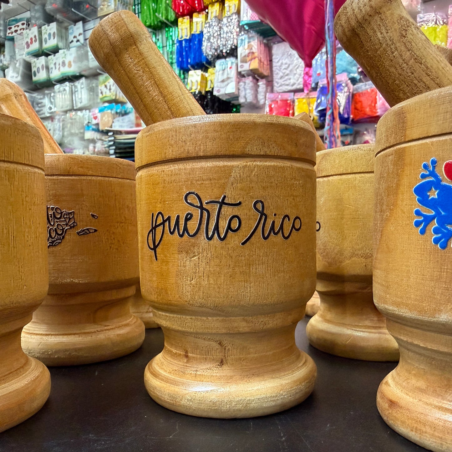 Pilón Madera Puerto Rico