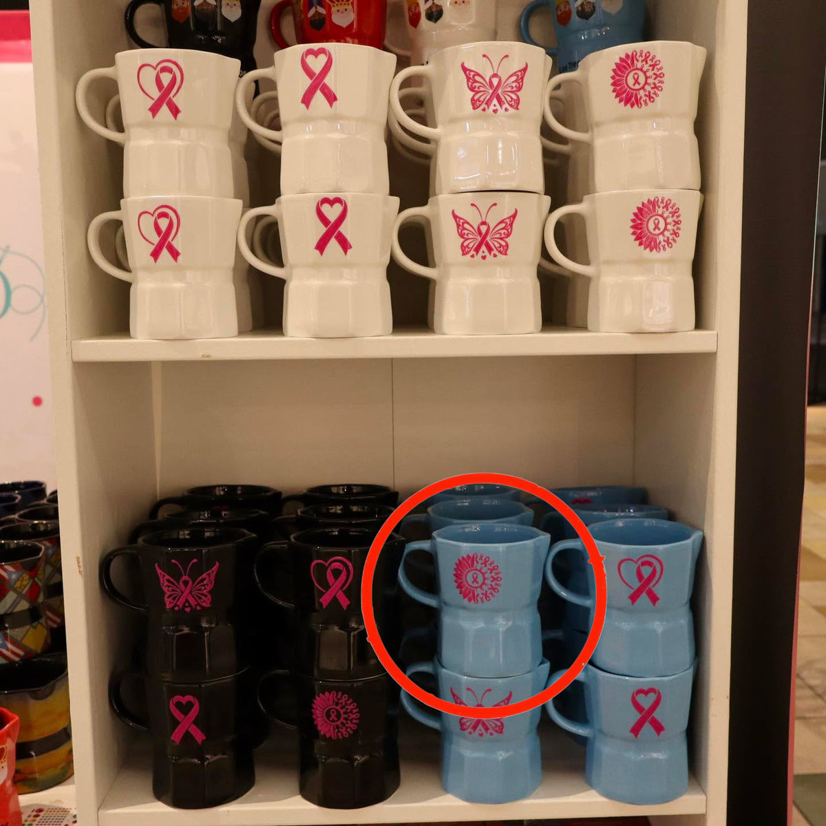 Taza Greca Cancer de Seno