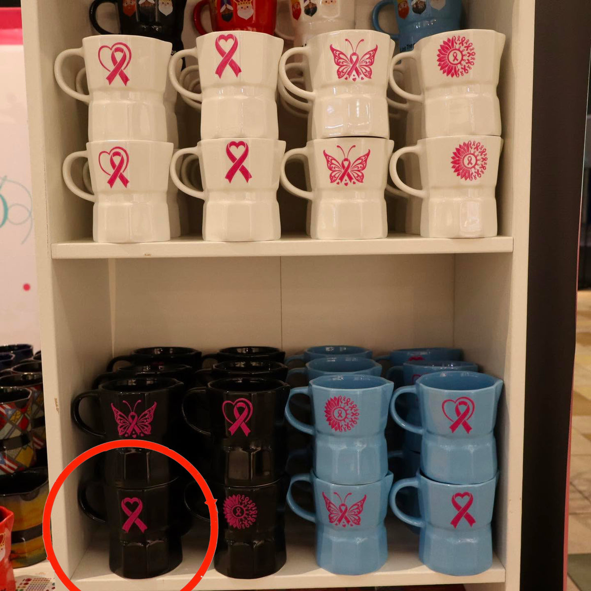Taza Greca Cancer de Seno