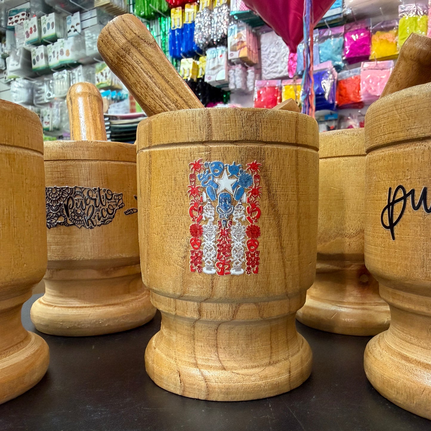 Pilón Madera Puerto Rico