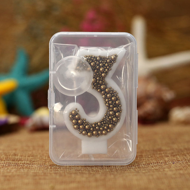 Vela White/Gold Pearls