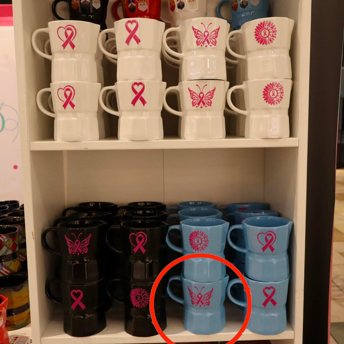 Taza Greca Cancer de Seno