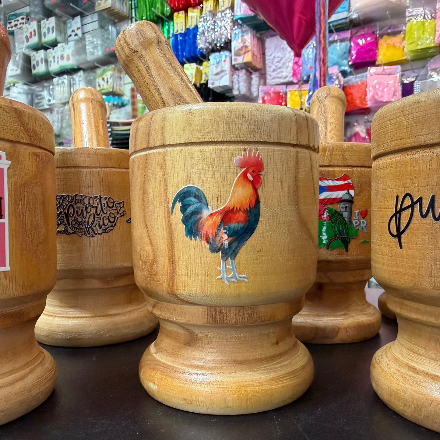 Pilón Madera Puerto Rico