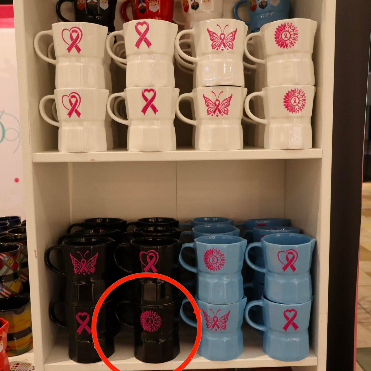 Taza Greca Cancer de Seno