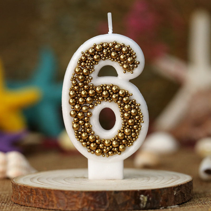 Vela White/Gold Pearls