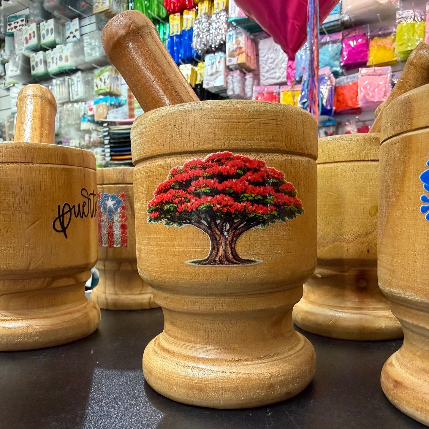 Pilón Madera Puerto Rico