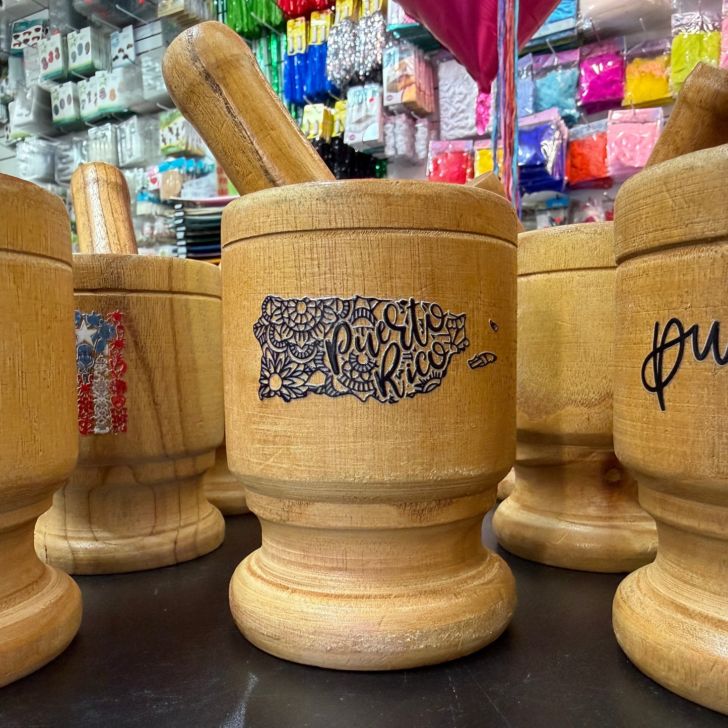 Pilón Madera Puerto Rico