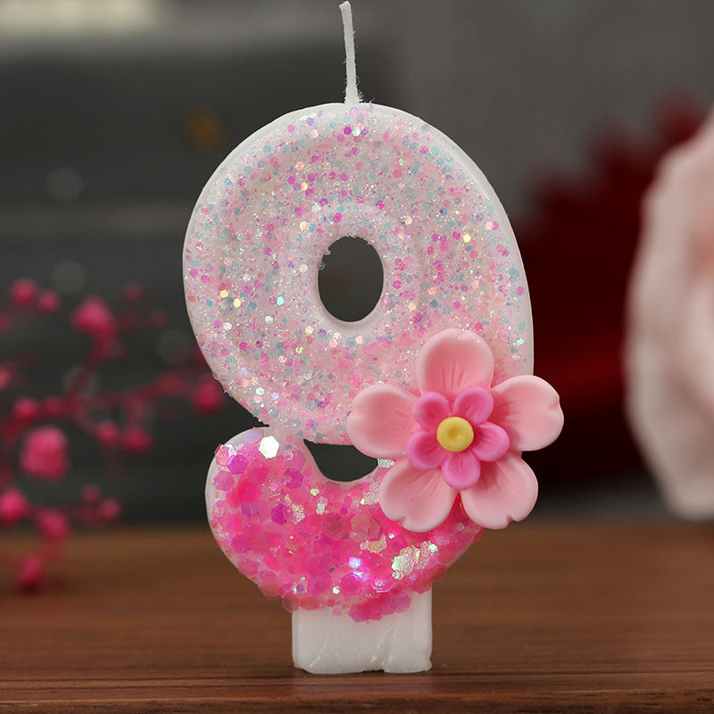 Vela Flor Pink