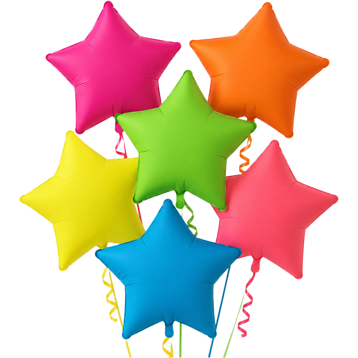Globos Estrellas Neón