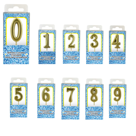 Velas Mini Números