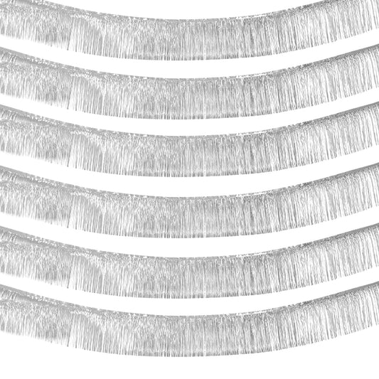 Metallic Fringe Curtain