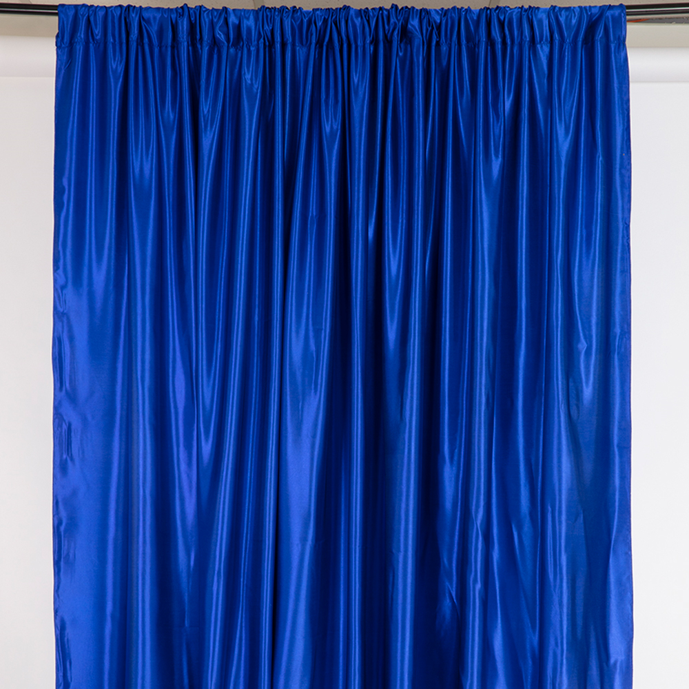 SATIN BACKDROP CURTAIN