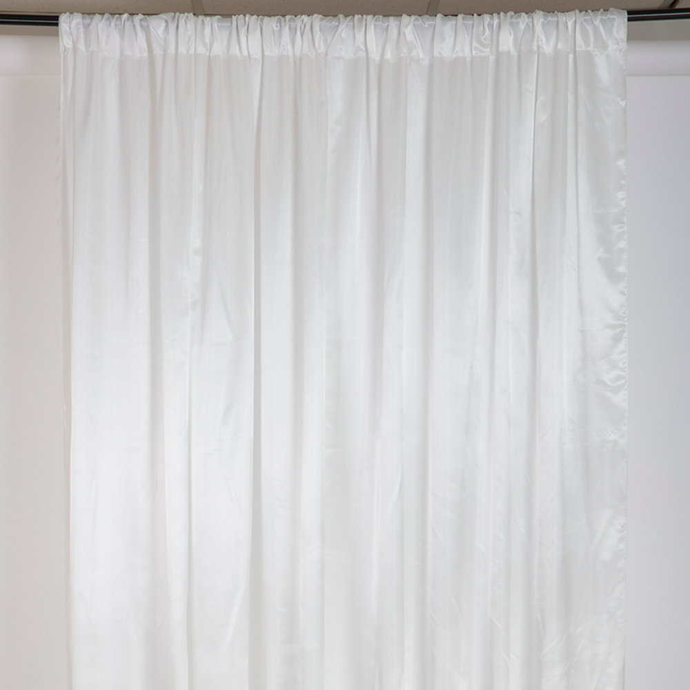 SATIN BACKDROP CURTAIN